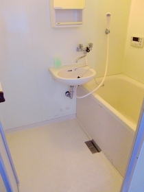 Bath. Bathroom with additional heating function