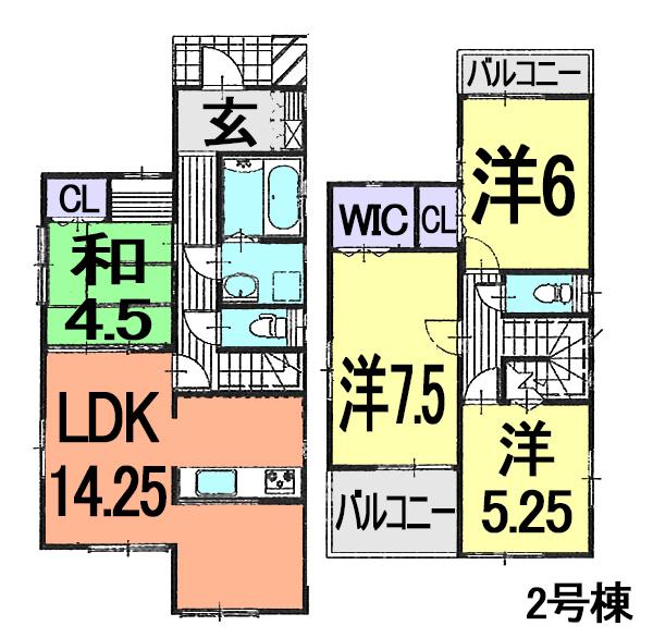 Floor plan. This property is possible guidance on the day. 9 o'clock ~ If you can contact us at 23 o'clock, Please contact "0800-603-8258" so you can visit. It is also possible to ask to pick up your designated station. Also of interest you after work! 