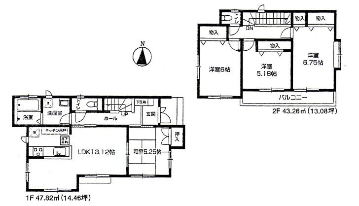 Floor plan. Seven-Eleven Niiza Horinouchi 269m hospital before shop