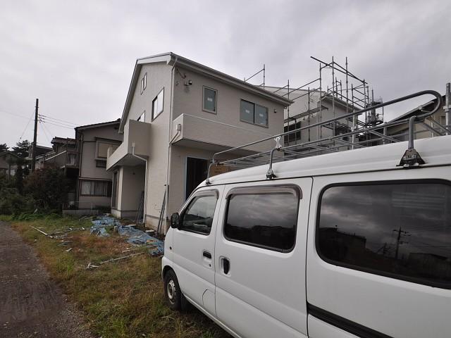 Local appearance photo. B Building Under construction