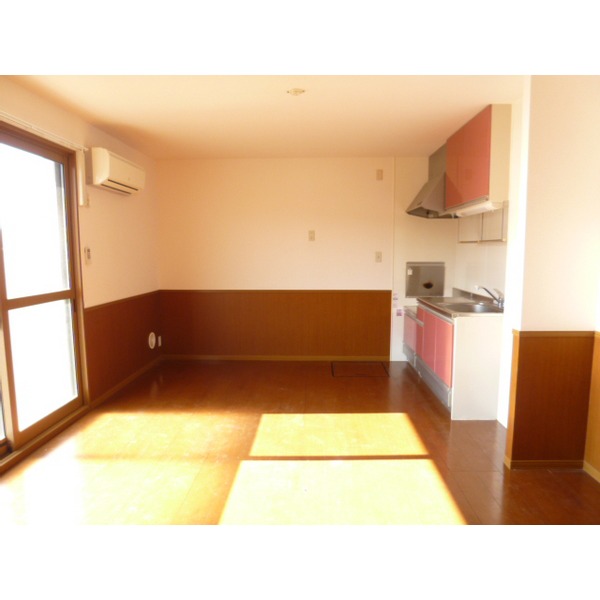 Living and room. Sunny