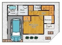 Compartment figure. Land price 17.8 million yen, Land area 68.15 sq m compartment view