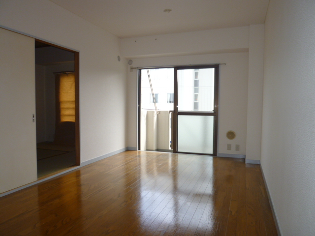 Living and room. It is a photograph of another room