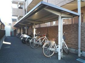 Other common areas. Bicycle parking lot with a roof (bicycle parking free)