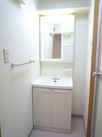 Washroom. Independent wash basin