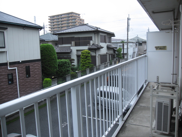 Balcony. 2 rooms worth of balcony