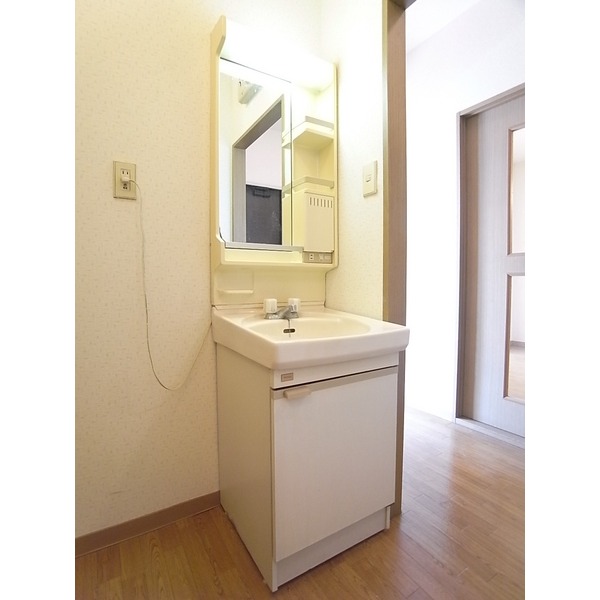 Washroom. Independent wash basin