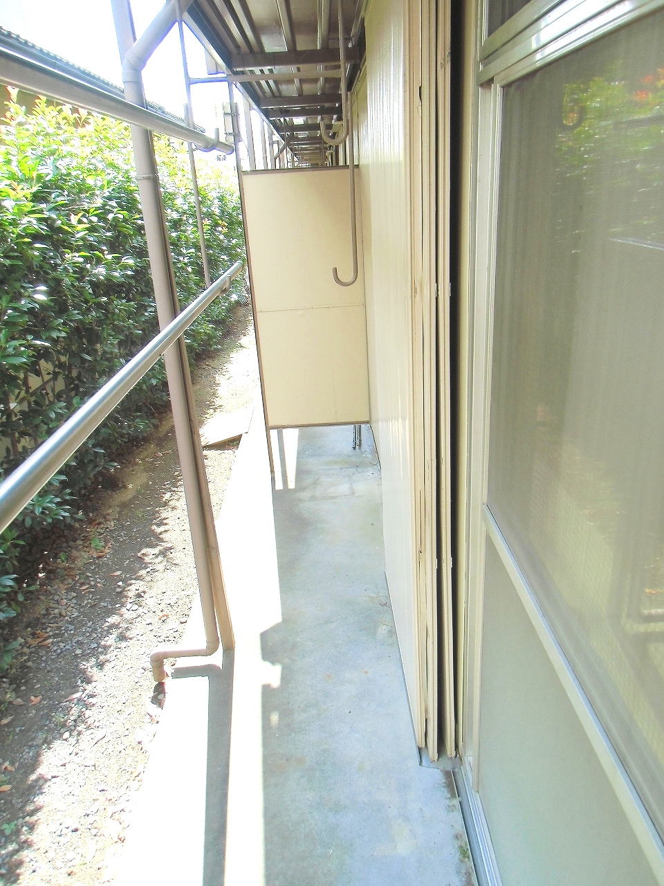 Balcony. Day is good balcony