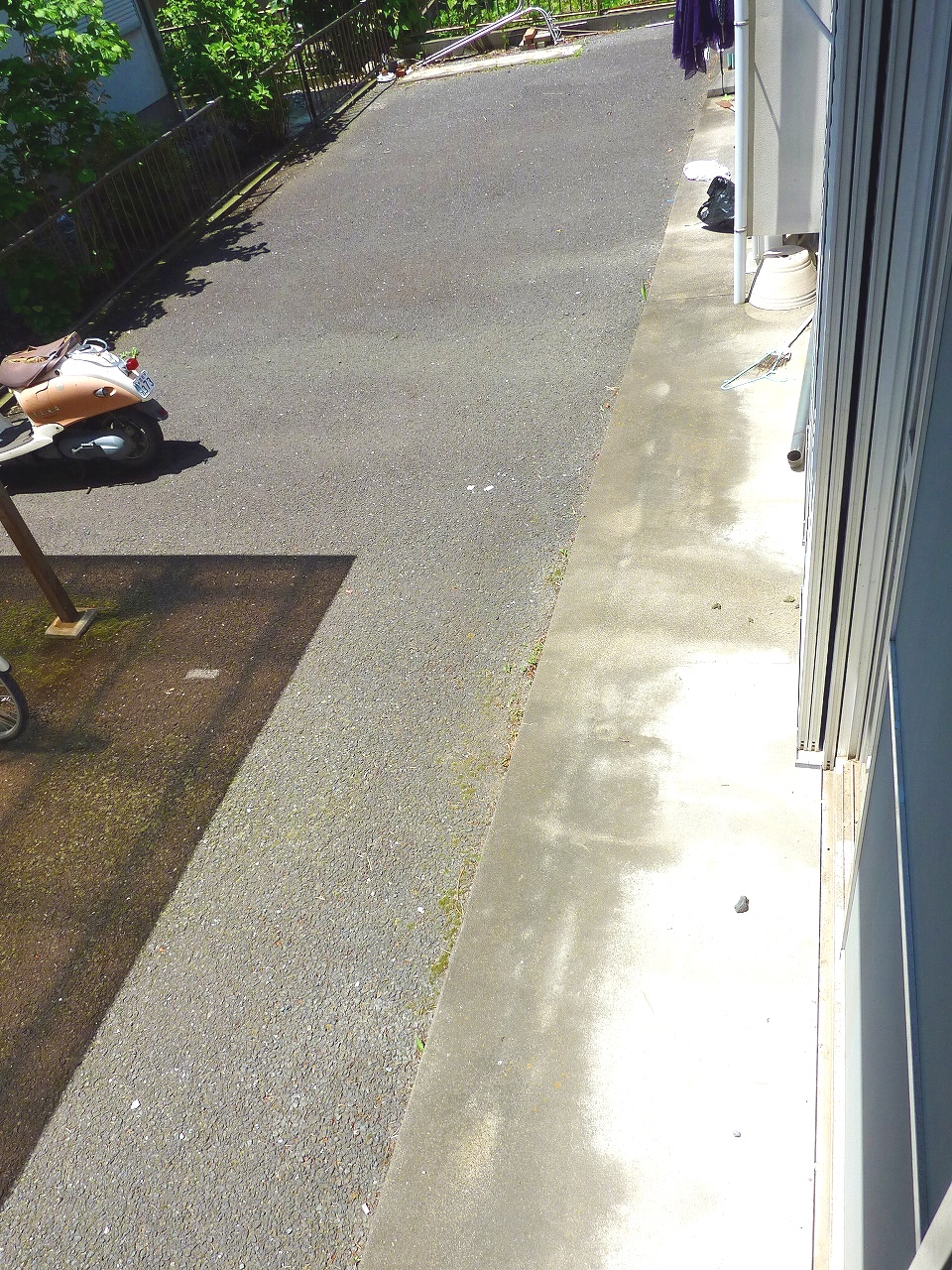 Balcony. Day is good balcony