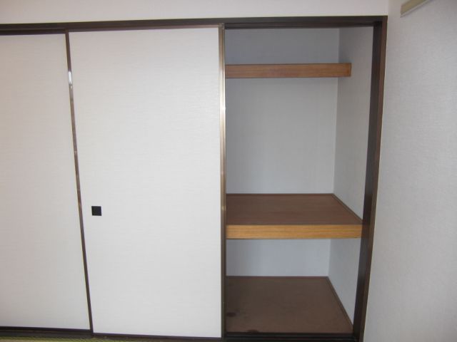 Receipt. There is a depth because the type of storage closet