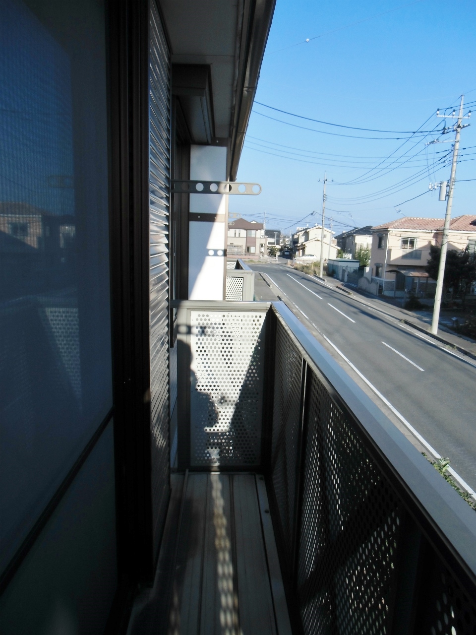 Balcony. Day is good balcony