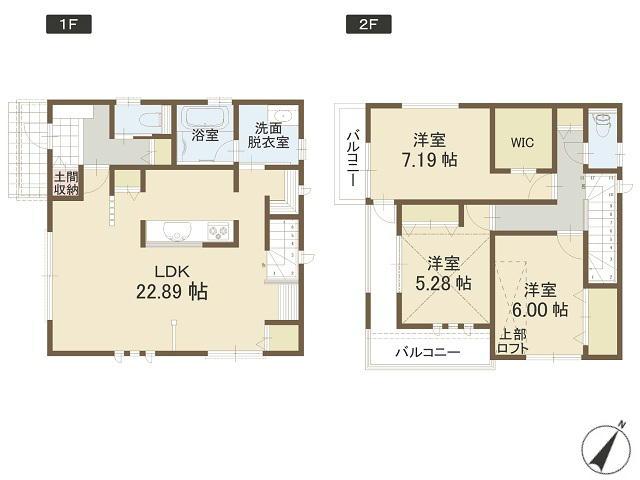 Floor plan. All 16 compartments, Land is 40 square meters or more of subdivision! 2 ・ 7 ・ 10 Building you can preview! 