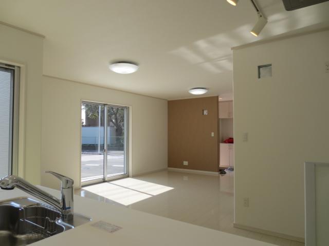 Living. Indoor views from the kitchen! 