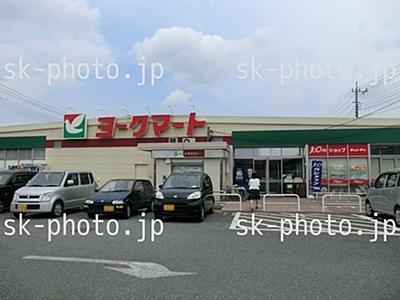 Supermarket. York Mart until Shimohideya shop 900m