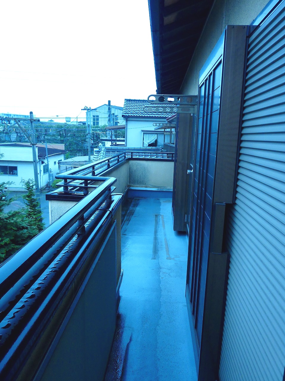 Balcony. Spacious balcony