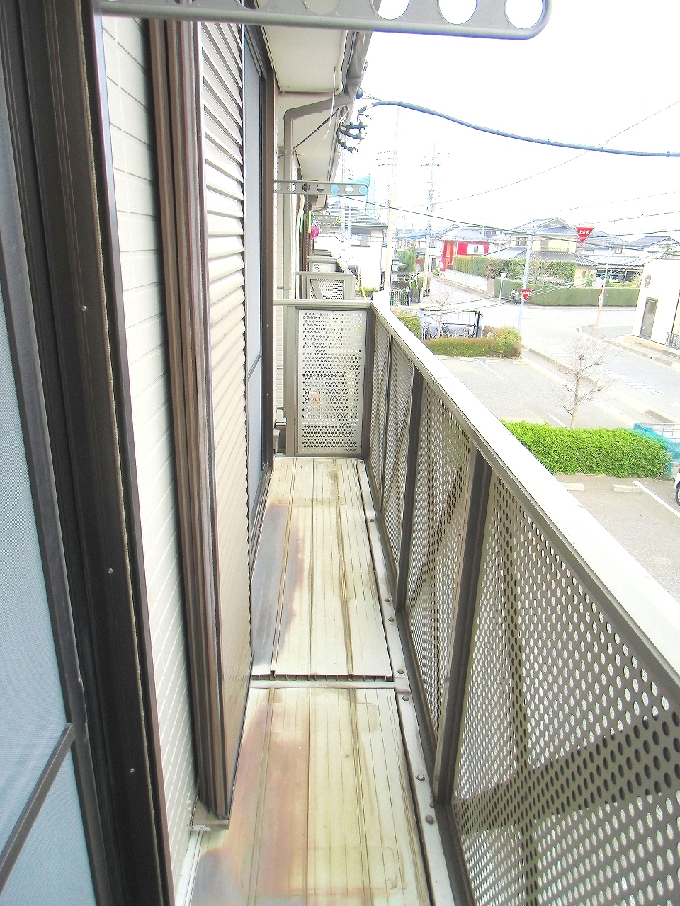 Balcony. Day is good balcony