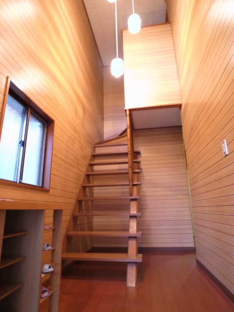 Other room space. Stairs