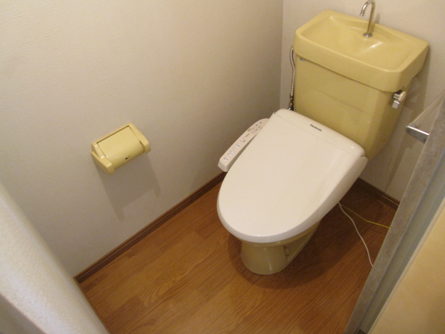 Toilet. Warm water washing toilet seat