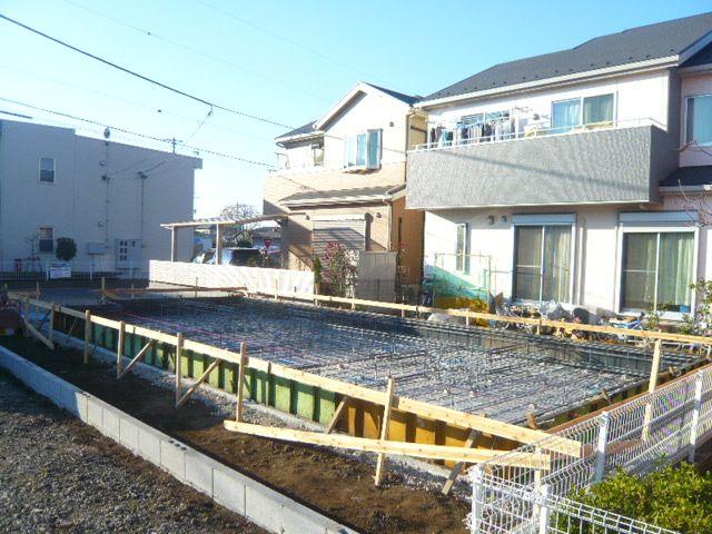 Local appearance photo. 12 / 5 shooting Foundation work Day good