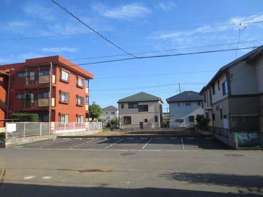 Local land photo. Okegawa Asahi chome land (from the north)