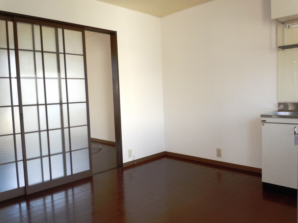 Living and room. From from the kitchen to the room.