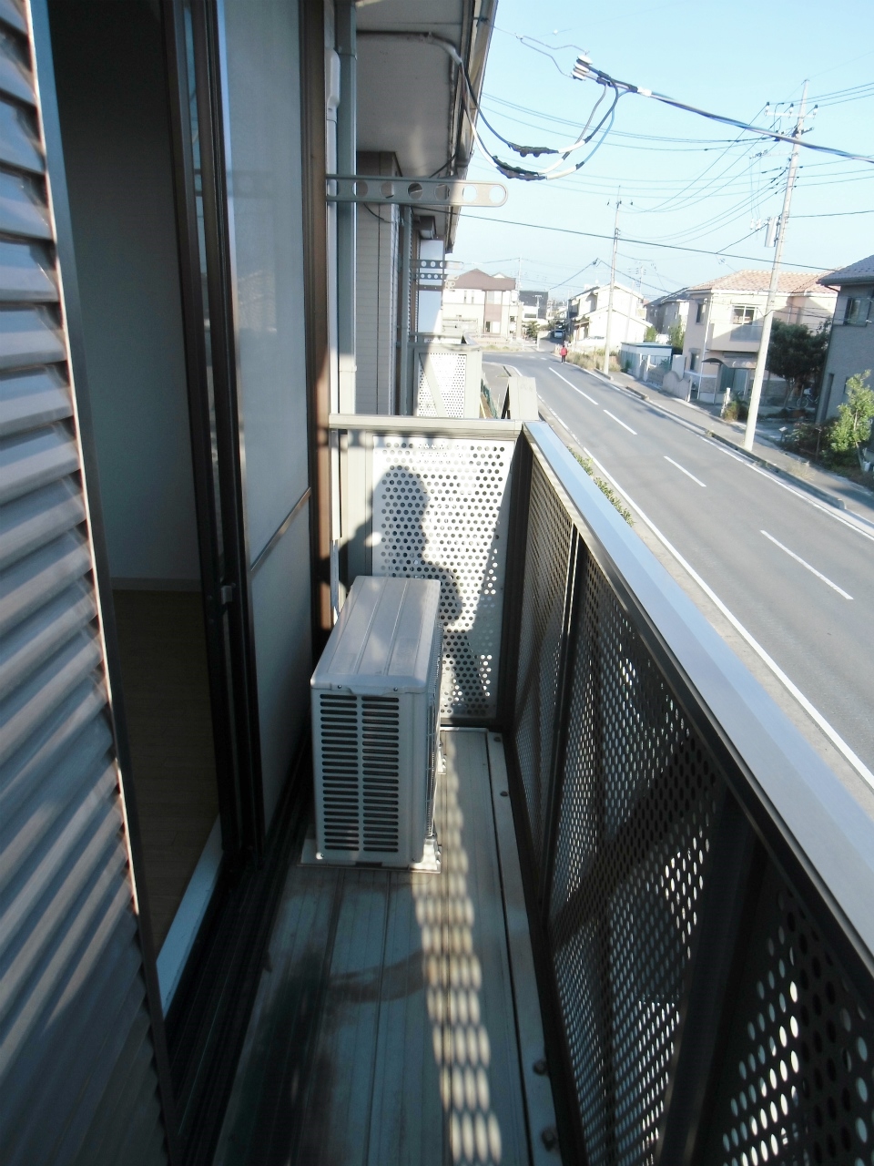 Balcony. Day is good balcony