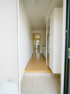 Entrance. The completed is the same type of photo