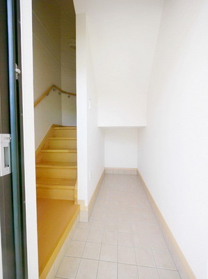 Entrance. The completed is the same type of photo