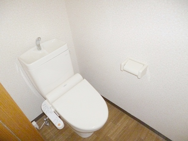 Toilet. of course ・ ・ ・ With Washlet!