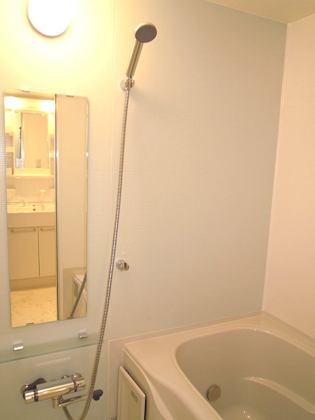 Bath. Rare reheating function with a bus in the studio