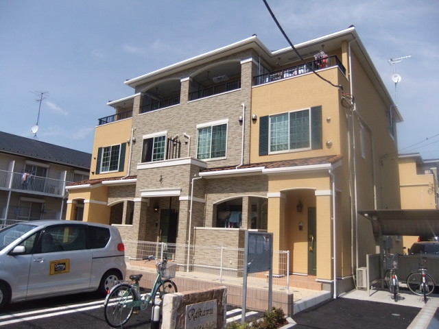 Building appearance. Stylish appearance. 