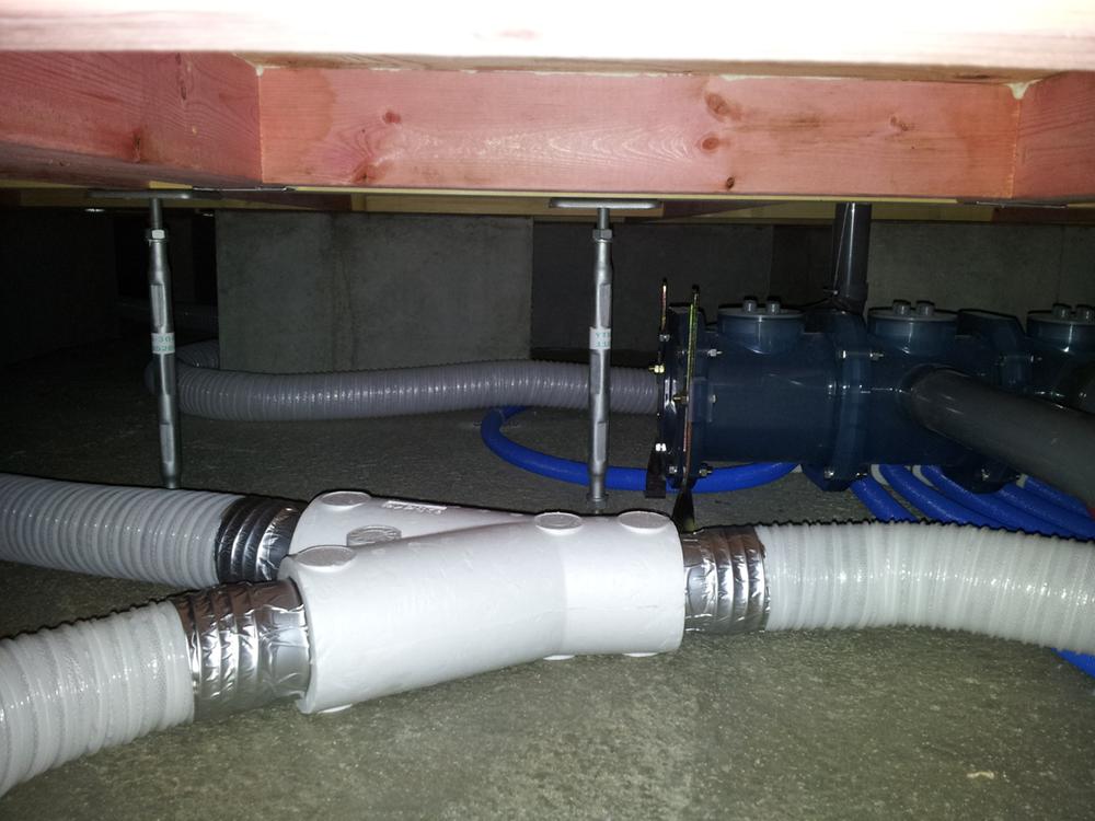 Cooling and heating ・ Air conditioning. Underfloor also ventilated for 24 hours temperature, It is the same as the indoor environment for both humidity