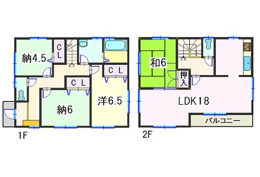 Other. Between 2 Building floor plan