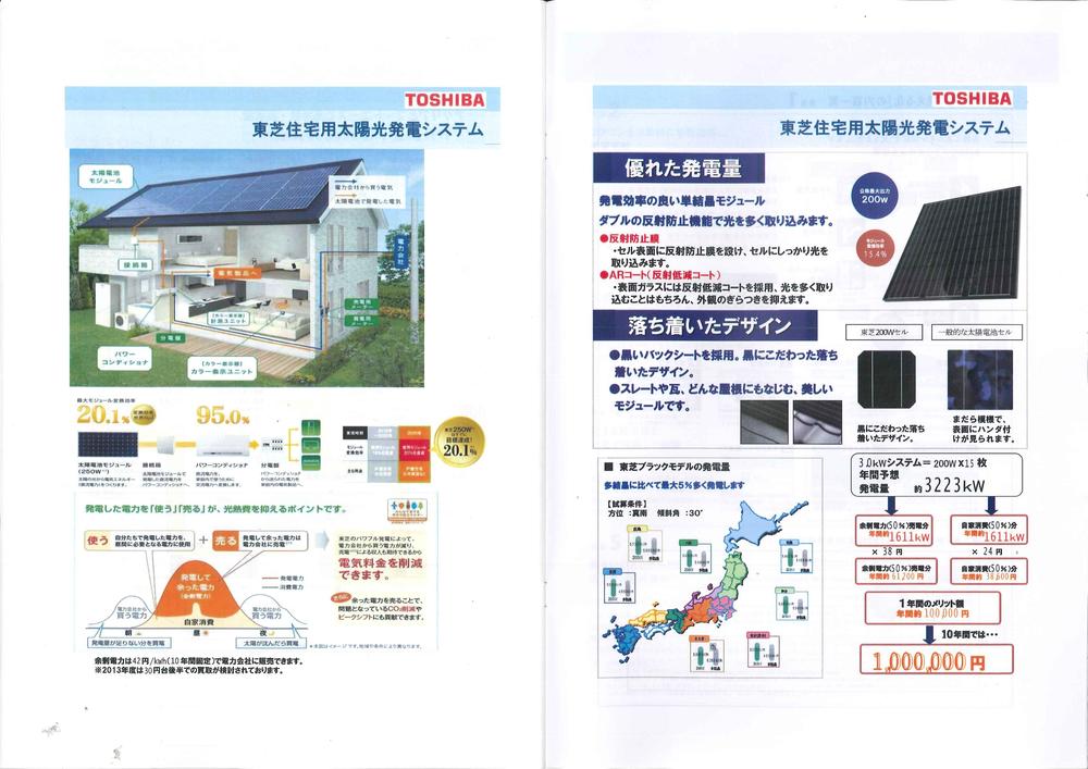 Construction ・ Construction method ・ specification. 6 Building ~ 12 Building the solar panels standard equipment