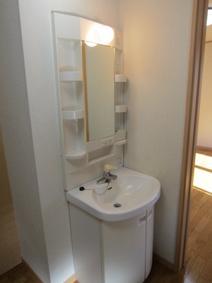 Washroom. Thank independent washbasin! 