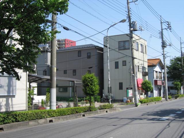 Sale already cityscape photo. There is a sidewalk. 