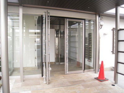 Entrance. Entrance renovation