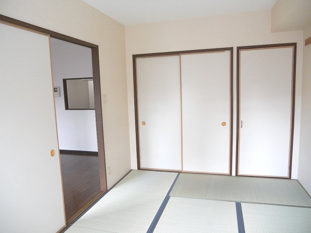 Other room space. South of bright Japanese-style room there is a closet of 1 between a half