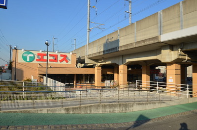 Supermarket. 700m until the Ecos (super)