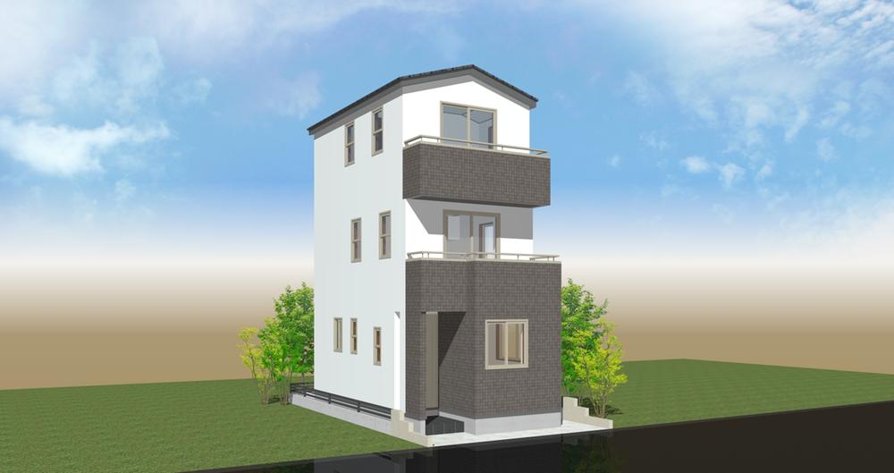 Building plan example (Perth ・ Introspection). Building plan example (No. 1 place) Building Price 17 million yen, Building area 64.71 sq m