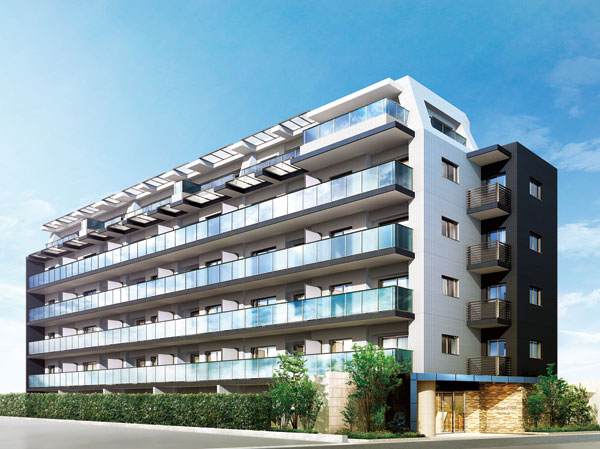 Shared facilities. Exterior - Rendering