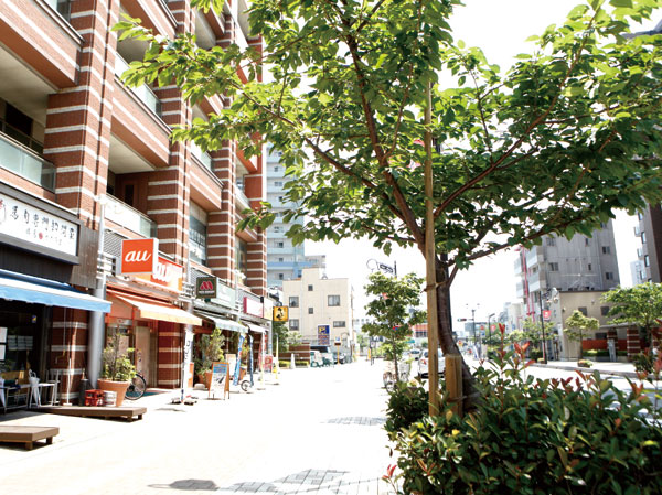 Surrounding environment. Local neighborhood of streets (6-minute walk ・ 450m)