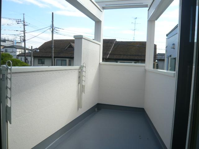 Balcony. C Building _ is a spacious balcony ~