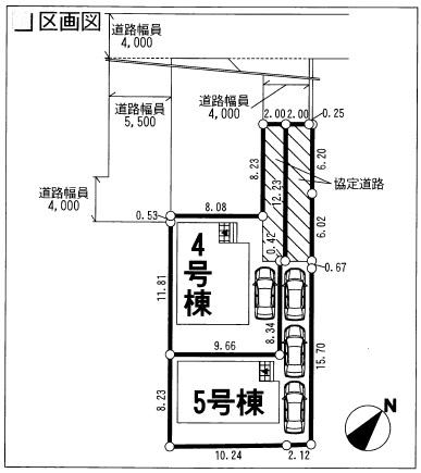 Compartment figure. 30,800,000 yen, 4LDK + S (storeroom), Land area 137.54 sq m , Building area 96.39 sq m