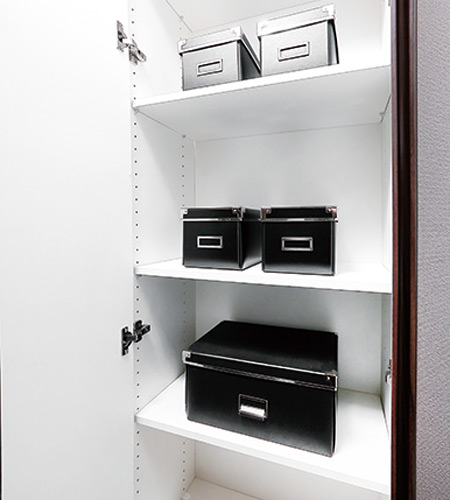 Receipt.  [Things input] Installation Maeru things input of convenient storage space in all residence near where the use. It can be stored daily necessities to smart.