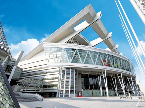 Surrounding environment. Saitama Super Arena (14 mins / About 1070m)