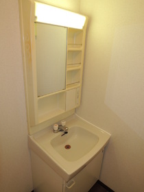 Washroom. Independent wash basin