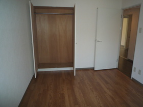 Living and room. Western-style closet with