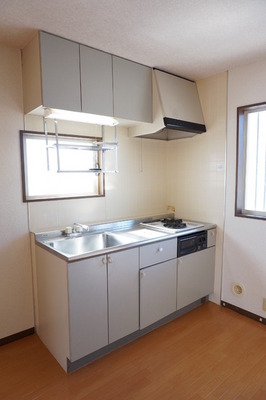 Kitchen. Grilled fish also OK on the grill with a stove! 