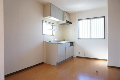 Kitchen. Cooking space is the kitchen of firmly securing